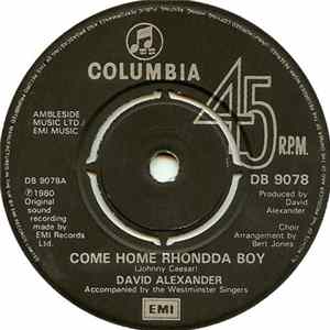 Download David Alexander - Come Home Rhondda Boy