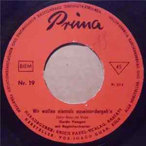 Download Gerda Haagen - Wir Wollen Niemals Auseinandergeh'n