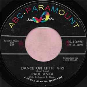 Download Paul Anka - Dance On Little Girl