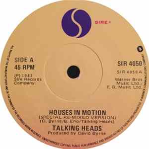 Download Talking Heads - Houses In Motion