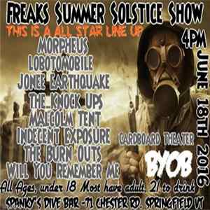 Download The Jonee Earthquake Band, Lobotomobile, Morpheus - Mancave 6.18.16 (Live)