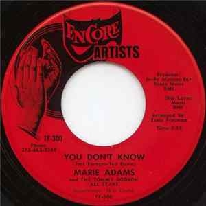 Download Marie Adams and The Tommy Dodson All Stars - You Don't Know