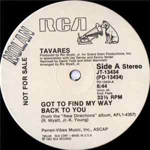 Download Tavares - Got To Find My Way Back To You