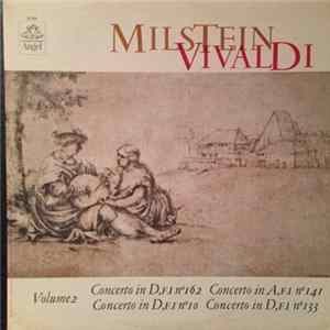 Download Milstein, Vivaldi - Antonio Vivaldi (Volume 2): Four Concerti For Violin, Strings And Cembalo