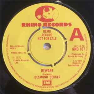 Download Desmond Dekker - Beware / Mother Nature