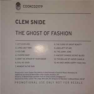 Download Clem Snide - The Ghost Of Fashion