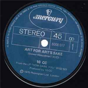 Download 10CC - Art For Arts Sake