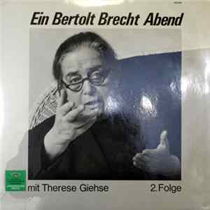 Download Therese Giehse - Ein Bertolt Brecht Abend Mit Therese Giehse 2. Folge