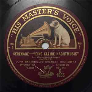 Download Mozart, John Barbirolli's Chamber Orchestra - Serenade - "Eine Kleine Nachtmusik"