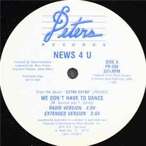 Download News 4 U - We Don't Have To Dance