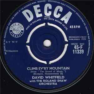 Download David Whitfield - Climb Ev'ry Mountain