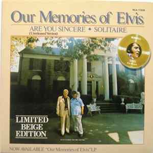 Download Elvis Presley - Are You Sincere / Solitaire