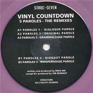 Download Vinyl Countdown - 5 Paroles - The Remixes