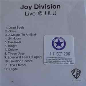 Download Joy Division - Live @ ULU