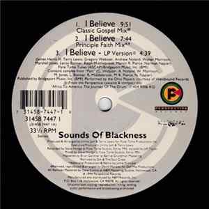 Download Sounds Of Blackness - I Believe