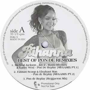Download Rihanna - Best Of Pon De Remixes / Album Sampler