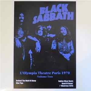 Download Black Sabbath - L'Olympia Theatre Paris 1970 (Volume Two)