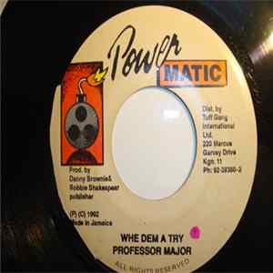 Download Professor Major - Whe Dem A Try
