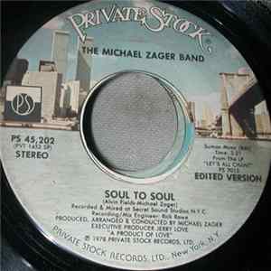 Download The Michael Zager Band - Soul To Soul