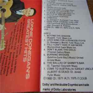 Download Lonnie Donegan - Greatest Hits