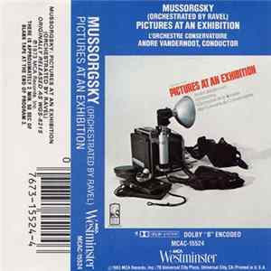 Download Ravel, Mussorgsky - Andre Vandernoot Conducting L'Orchestre De La Societé Des Concerts Du Conservatoire - Pictures At An Exhibition