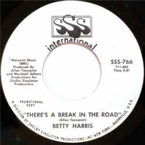 Download Betty Harris - There's A Break In The Road