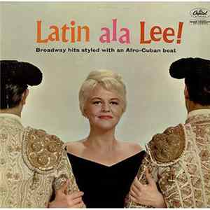 Download Peggy Lee With Jack Marshall's Music - Latin Ala Lee!