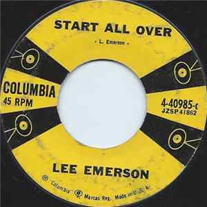 Download Lee Emerson - Start All Over / Do You Think