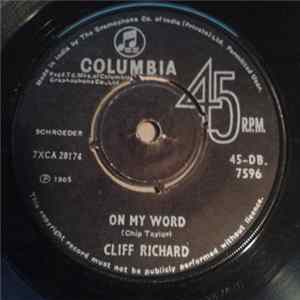 Download Cliff Richard & The Shadows - On My Word / Just A Little Bit Too Late