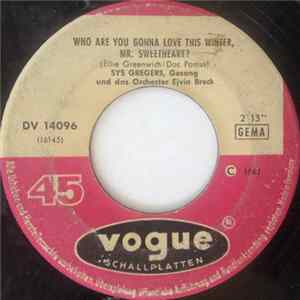 Download Sys Gregers - Who Are You Gonna Love This Winter Mr. Sweetheart? / Jimmy Joe