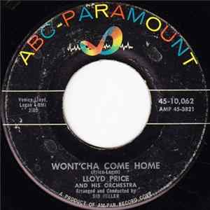 Download Lloyd Price And His Orchestra - Wont'cha Come Home / Come Into My Heart