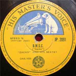 Download "Zacks" And His Sextet - B.M.S.C.