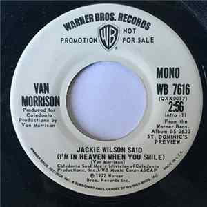 Download Van Morrison - Jackie Wilson Said (I'm In Heaven When You Smile)
