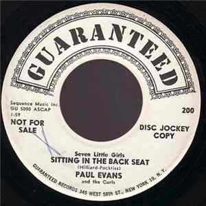Download Paul Evans And The Curls - Seven Little Girls Sitting In The Back Seat / Worshipping An Idol