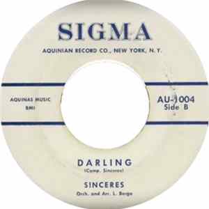 Download Sinceres - Do You Remember / Darling
