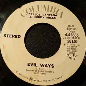 Download Carlos Santana & Buddy Miles - Evil Ways