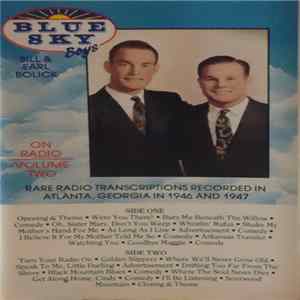 Download Blue Sky Boys - On Radio - Volume Two