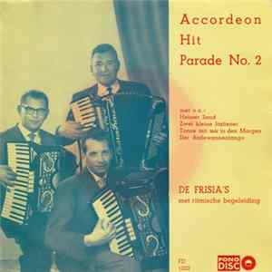 Download De Frisia's - Accordeon Hit Parade No. 2