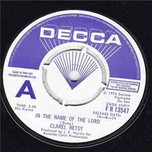 Download Clarel Betsy - In The Name Of The Lord