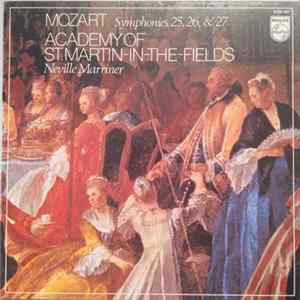Download Mozart - Academy Of St. Martin-in-the-Fields, Neville Marriner - Symphonies 25, 26, & 27