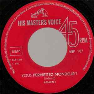 Download Adamo - Vous Permettez Monsieur ? / Dans Le Vert De Ses Yeux