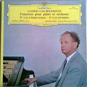 Download Beethoven, Wilhelm Kempff, Ferdinand Leitner, Orchestre Philharmonique De Berlin - Concertos Pour Piano Et Orchestre N°2 En Si Bémol - N°4 En Sol Majeur