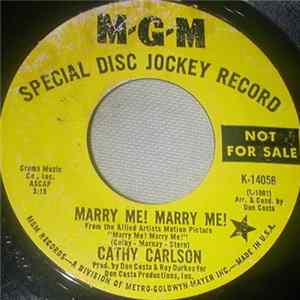 Download Cathy Carlson - Marry Me! Marry Me!