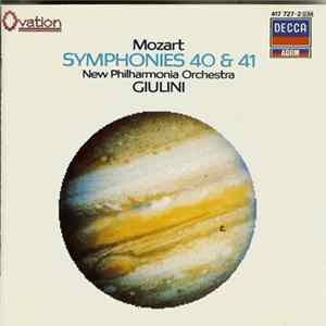 Download Mozart - Giulini, New Philharmonia - Symphony No. 40 / No. 41 »Jupiter«