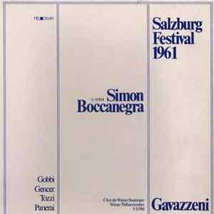 Download Giuseppe Verdi, Tito Gobbi, Leyla Gencer, Giorgio Tozzi, Rolando Panerai, Vito Susca, Giuseppe Zampieri, Glade Peterson, Wiener Philharmoniker, Wiener Staatsopernchor, Gianandrea Gavazzeni - Simon Boccanegra