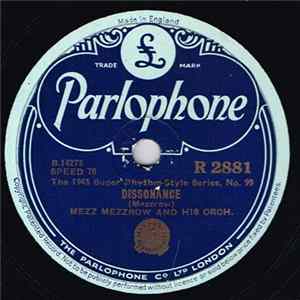 Download Mezz Mezzrow And His Orch. - Dissonance / Swingin' With Mezz