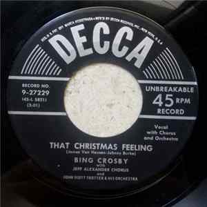 Download Bing Crosby And Carol Richards - That Christmas Feeling / Silver Bells