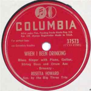 Download Rosetta Howard Acc. By The Big Three Trio - Ebony Rhapsody / When I Been Drinking