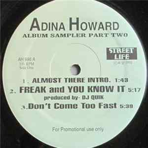 Download Adina Howard - Album sampler part two