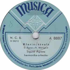 Download Sigurd Ågrens Harmonika-Orkester - Klarinettvals / En Susande Brusande Hambo